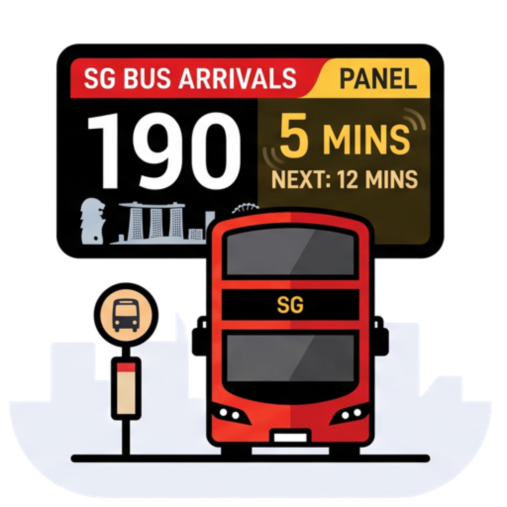 SG Bus Arrivals app icon